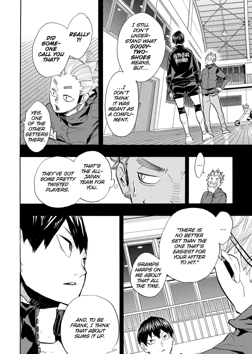Read Haikyu!! chapter 222 image 2 on Lezhin