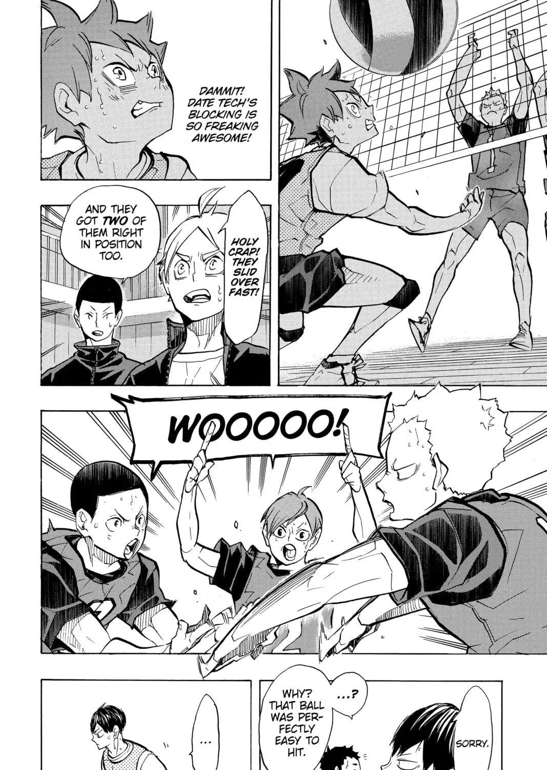 Read Haikyu!! chapter 222 image 22 on Lezhin