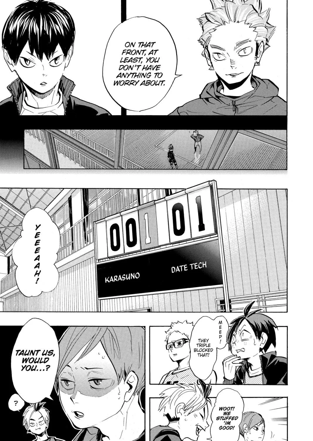 Read Haikyu!! chapter 222 image 4 on Lezhin