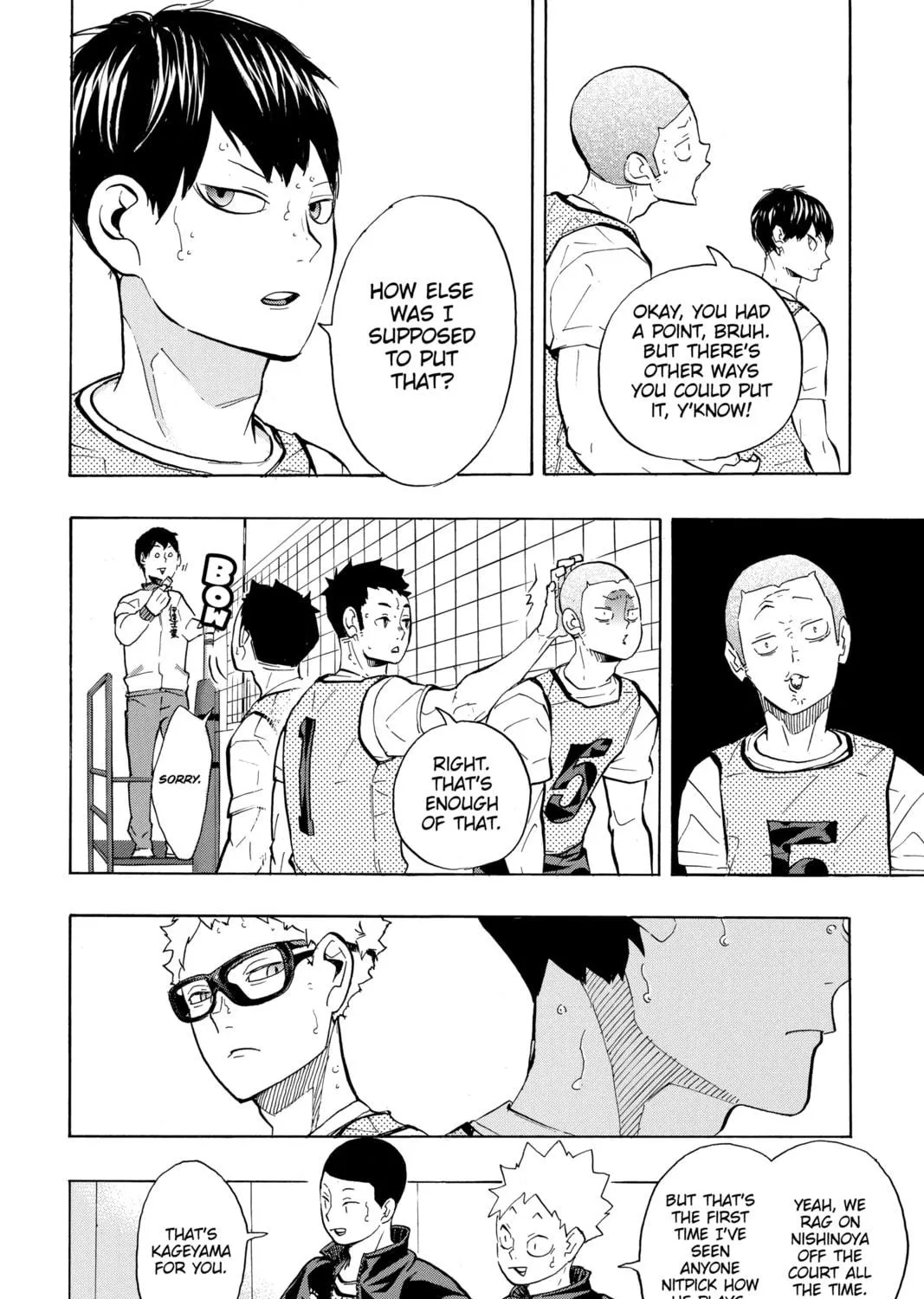 Read Haikyu!! chapter 223 image 10 on Lezhin