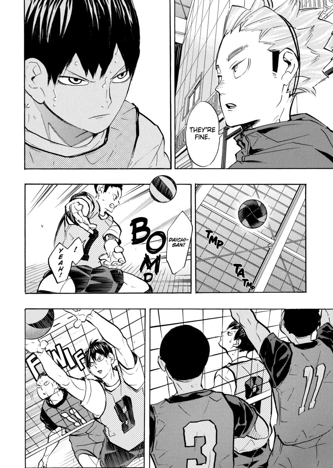 Read Haikyu!! chapter 223 image 34 on Lezhin