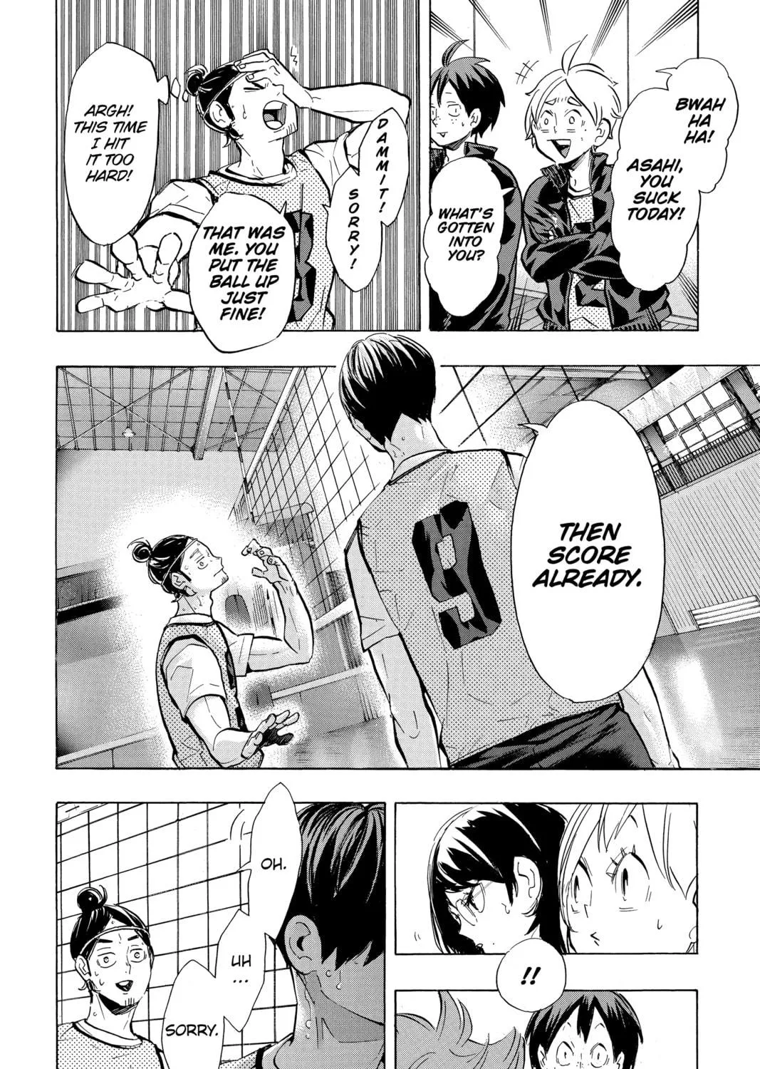 Read Haikyu!! chapter 223 image 38 on Lezhin