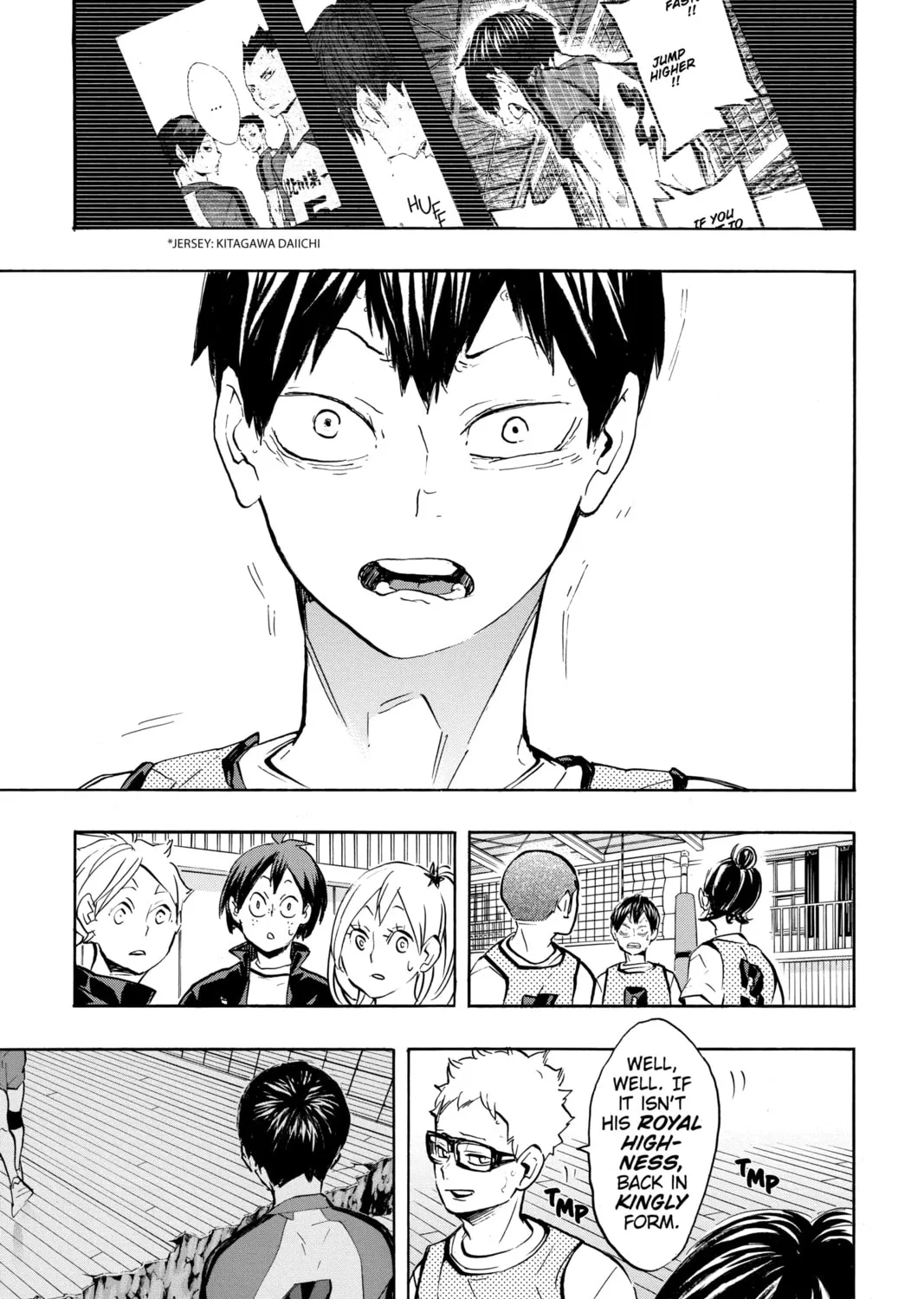Read Haikyu!! chapter 224 image 14 on Lezhin