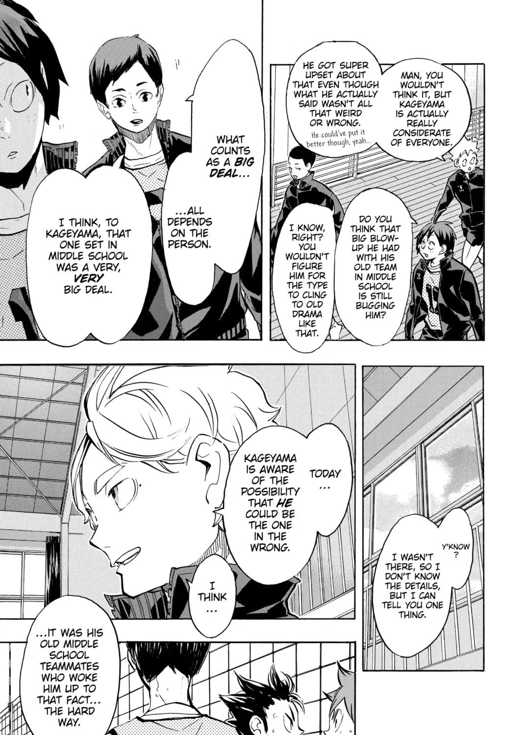 Read Haikyu!! chapter 224 image 26 on Lezhin