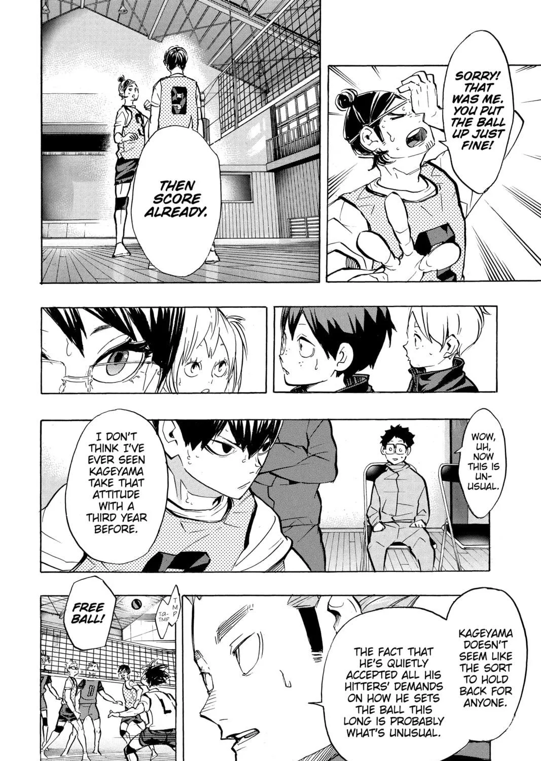 Read Haikyu!! chapter 224 image 8 on Lezhin