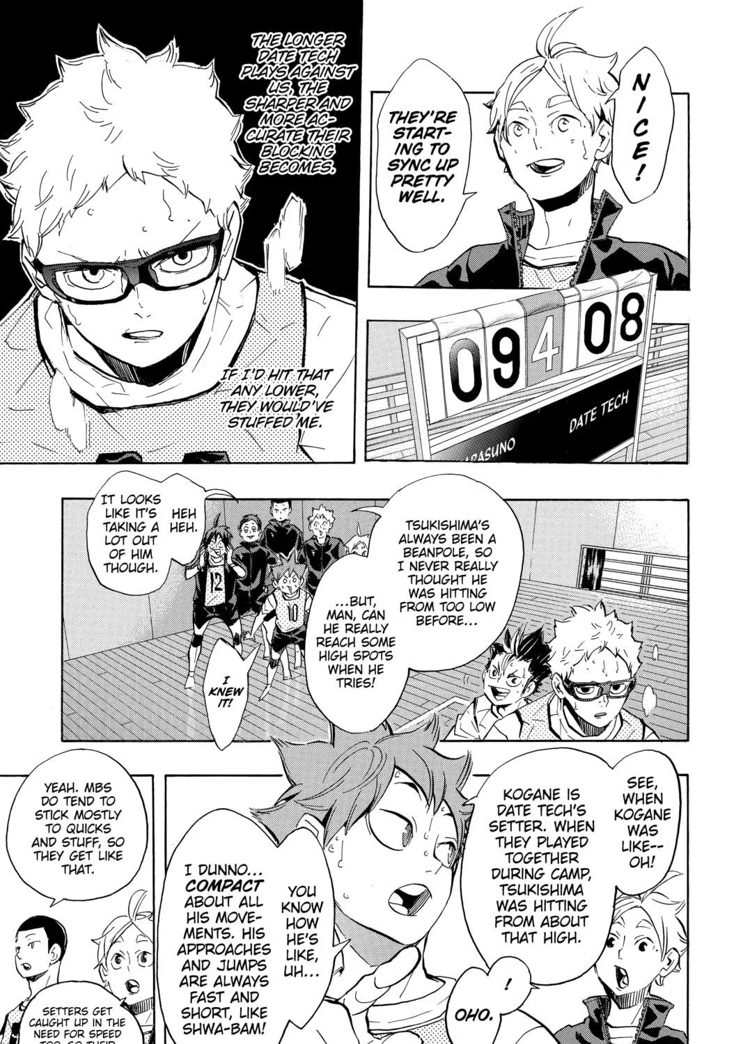 Read Haikyu!! chapter 225 image 8 on Lezhin