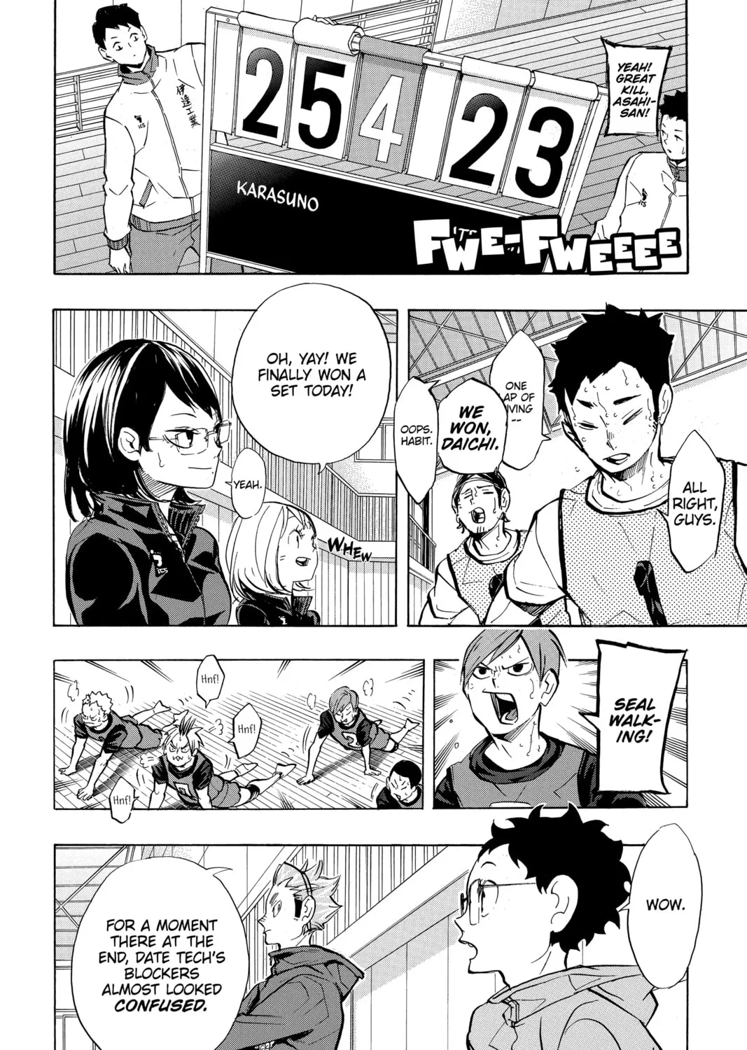 Read Haikyu!! chapter 226 image 6 on Lezhin