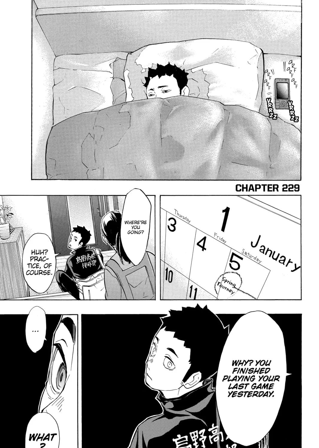 Read Haikyu!! chapter 229 image 0 on Lezhin