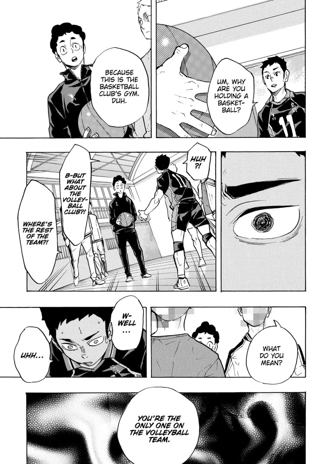 Read Haikyu!! chapter 229 image 4 on Lezhin