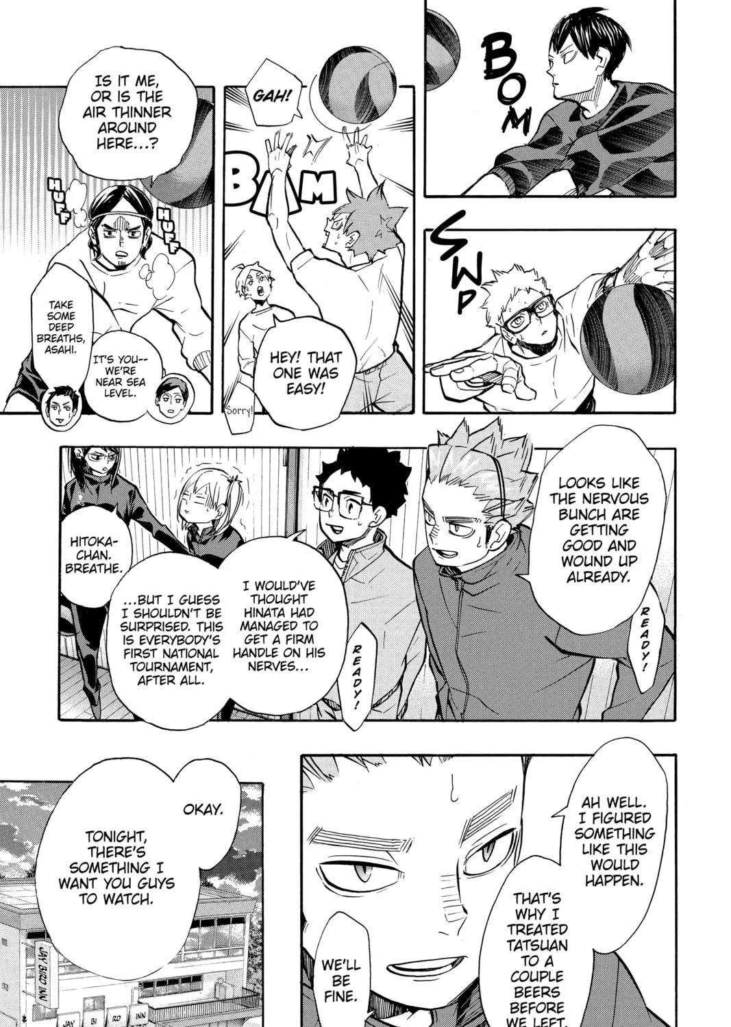 Read Haikyu!! chapter 230 image 8 on Lezhin