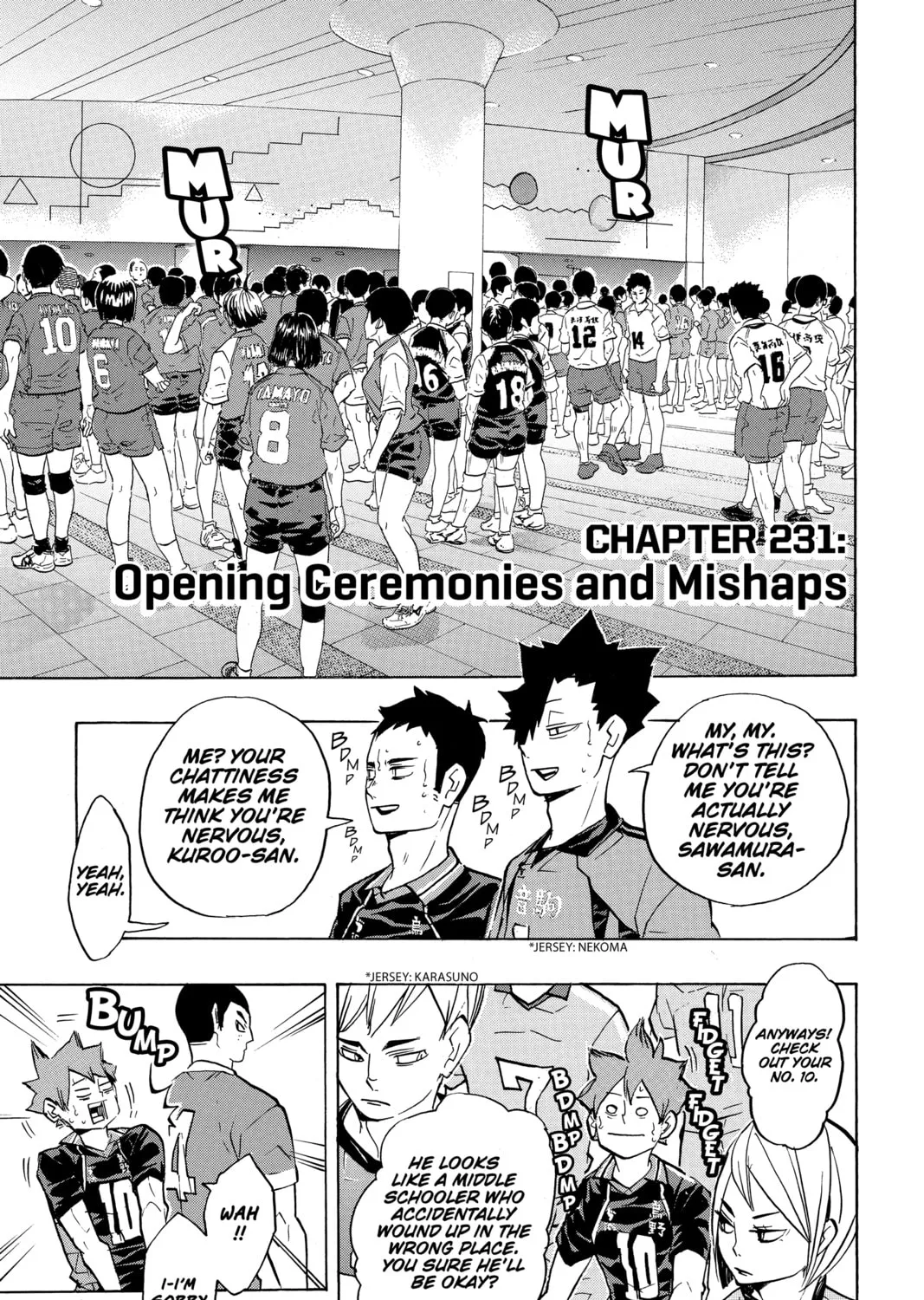 Read Haikyu!! chapter 231 image 0 on Lezhin