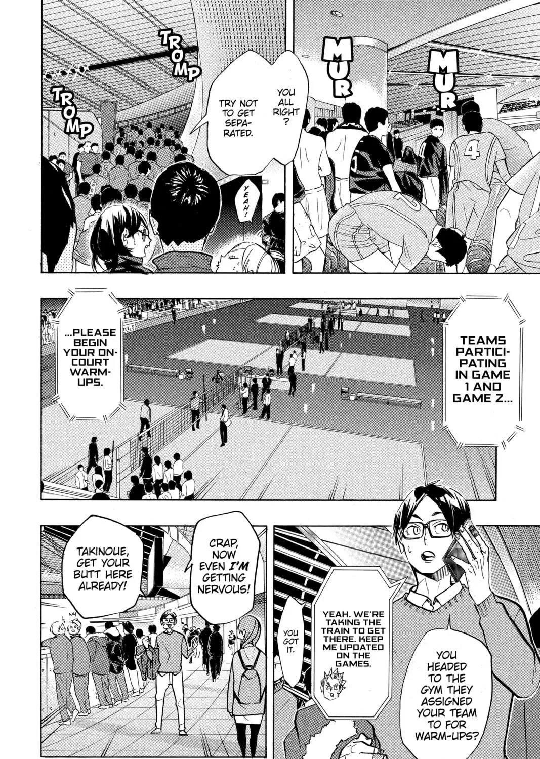 Read Haikyu!! chapter 231 image 18 on Lezhin