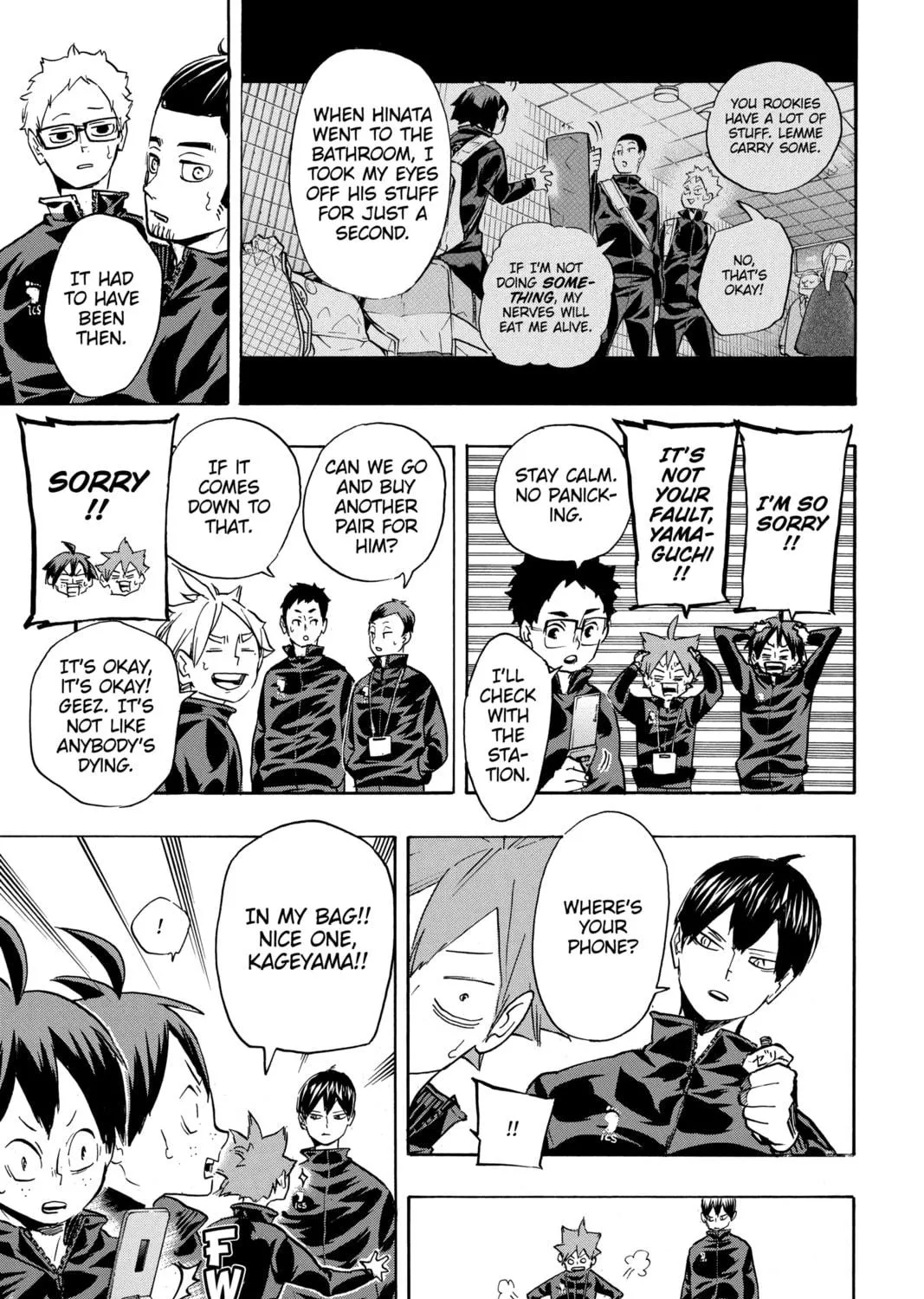 Read Haikyu!! chapter 232 image 4 on Lezhin