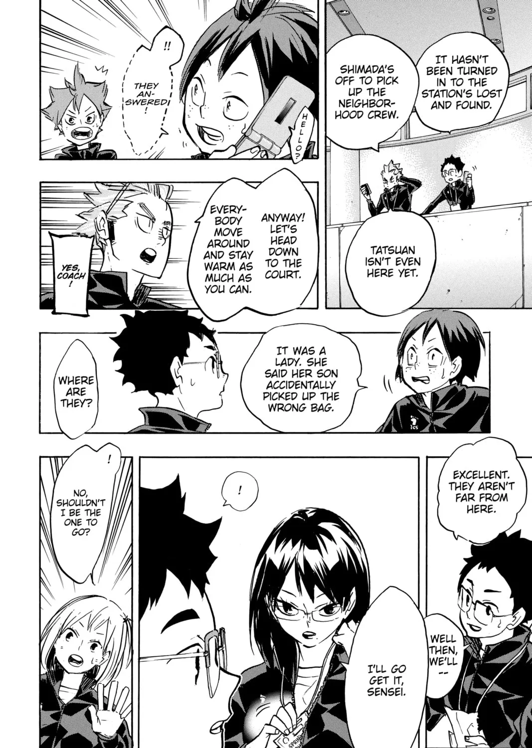 Read Haikyu!! chapter 232 image 6 on Lezhin
