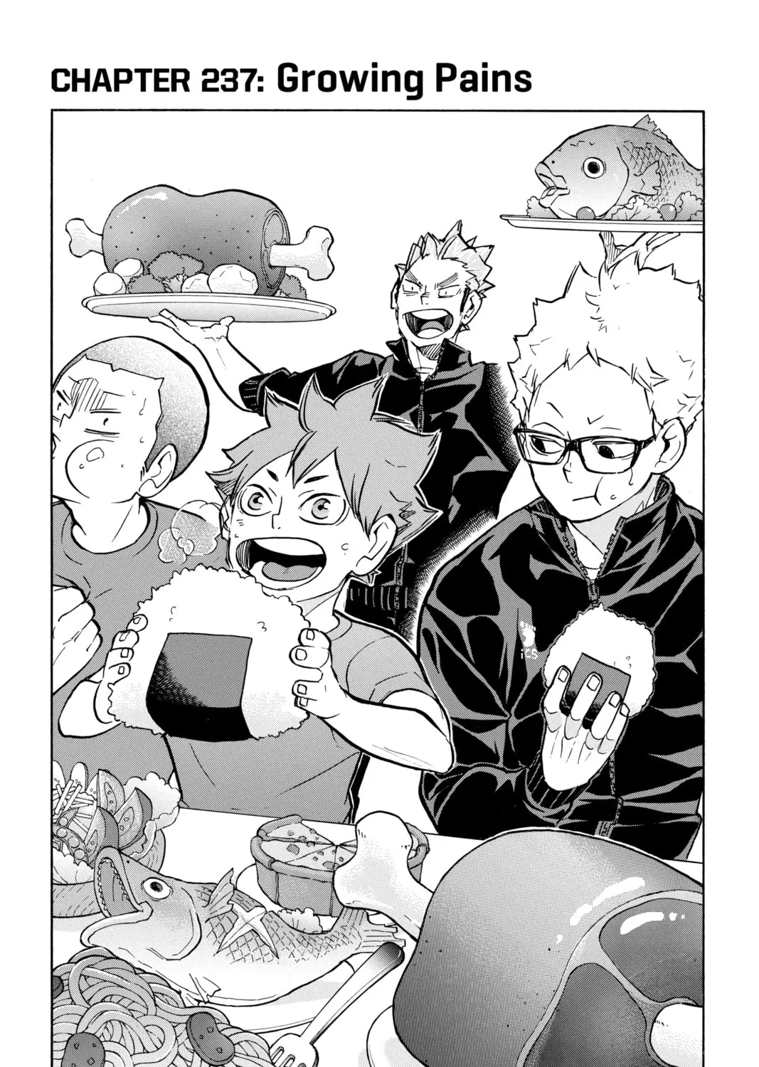 Read Haikyu!! chapter 237 image 0 on Lezhin