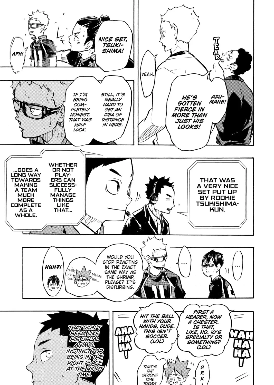 Read Haikyu!! chapter 237 image 32 on Lezhin