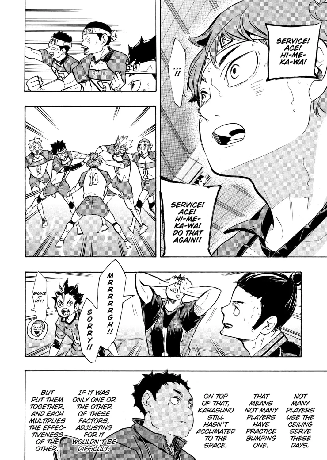 Read Haikyu!! chapter 239 image 32 on Lezhin