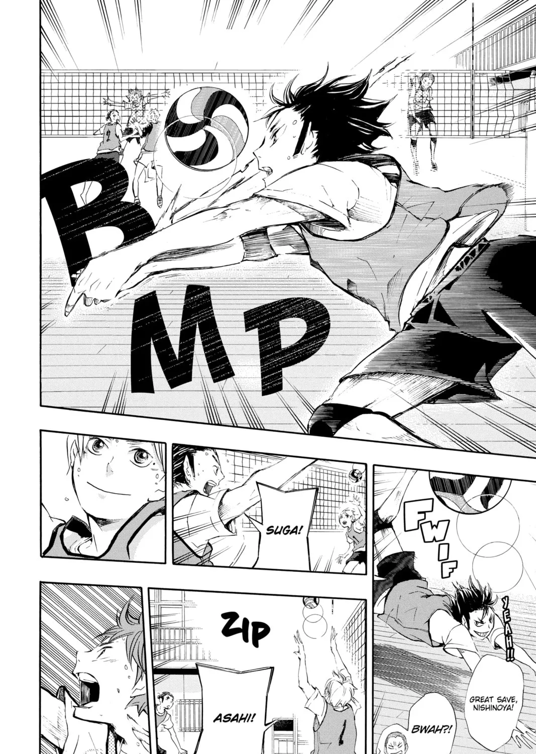 Read Haikyu!! chapter 24 image 12 on Lezhin