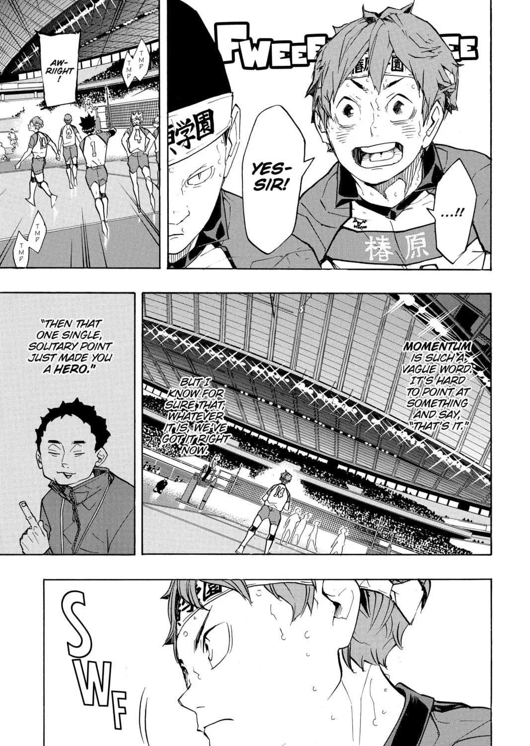 Read Haikyu!! chapter 240 image 24 on Lezhin