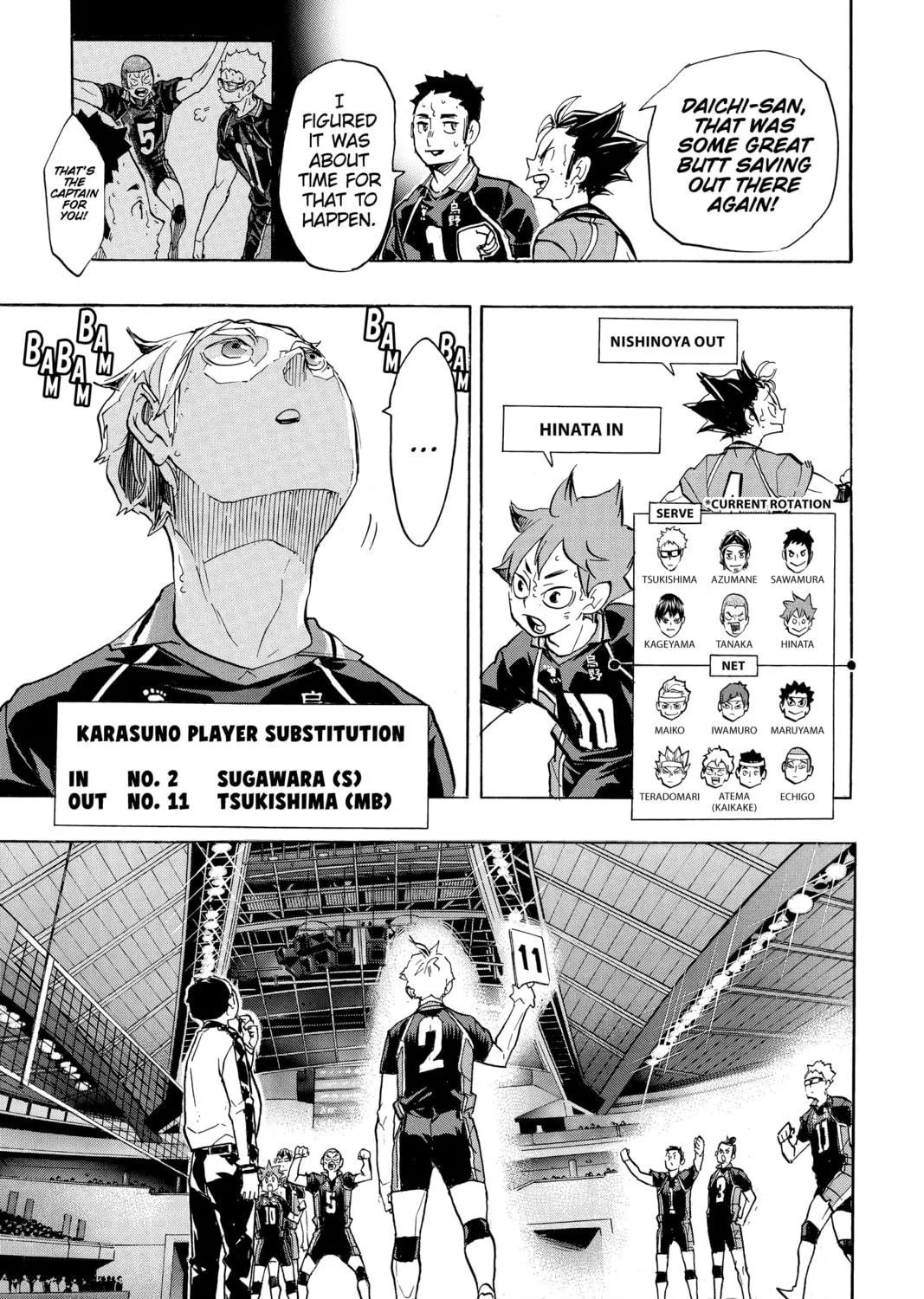 Read Haikyu!! chapter 241 image 40 on Lezhin