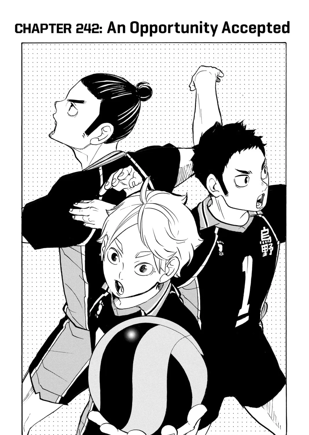 Read Haikyu!! chapter 242 image 0 on Lezhin