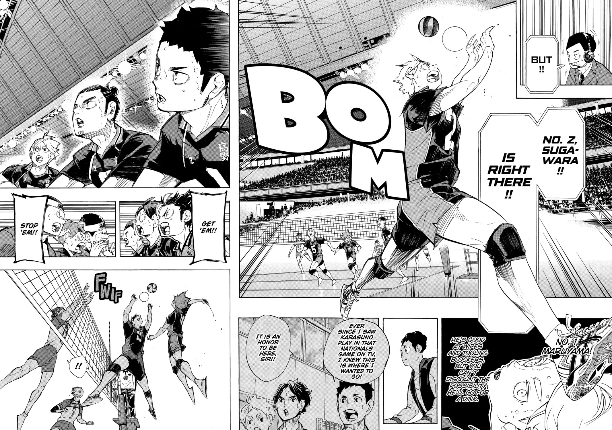 Read Haikyu!! chapter 242 image 22 on Lezhin