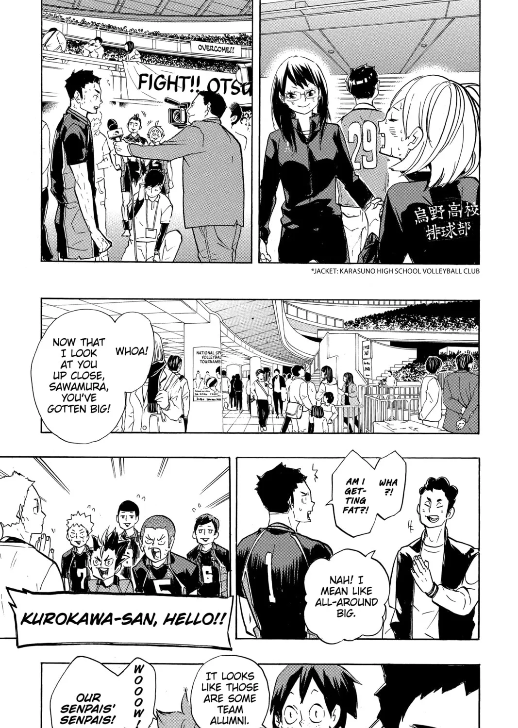 Read Haikyu!! chapter 243 image 12 on Lezhin