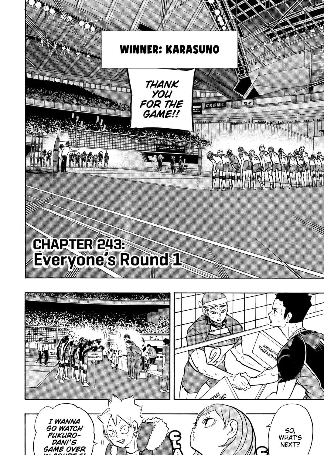 Read Haikyu!! chapter 243 image 2 on Lezhin