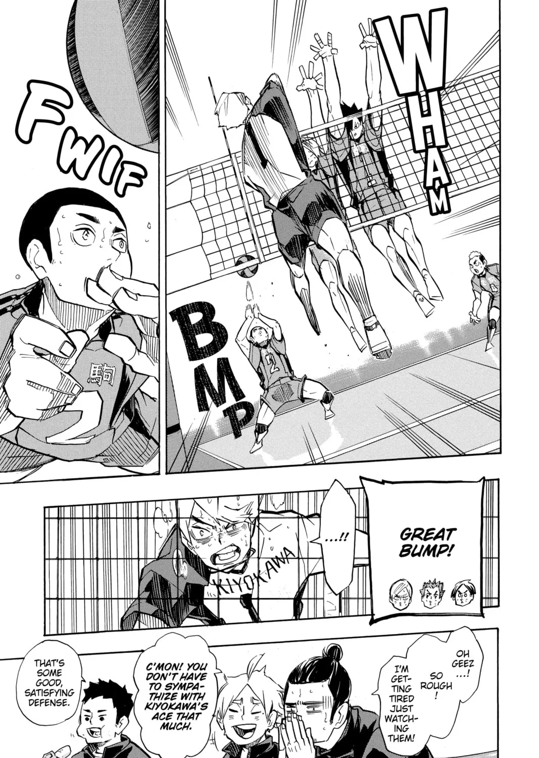 Read Haikyu!! chapter 243 image 24 on Lezhin