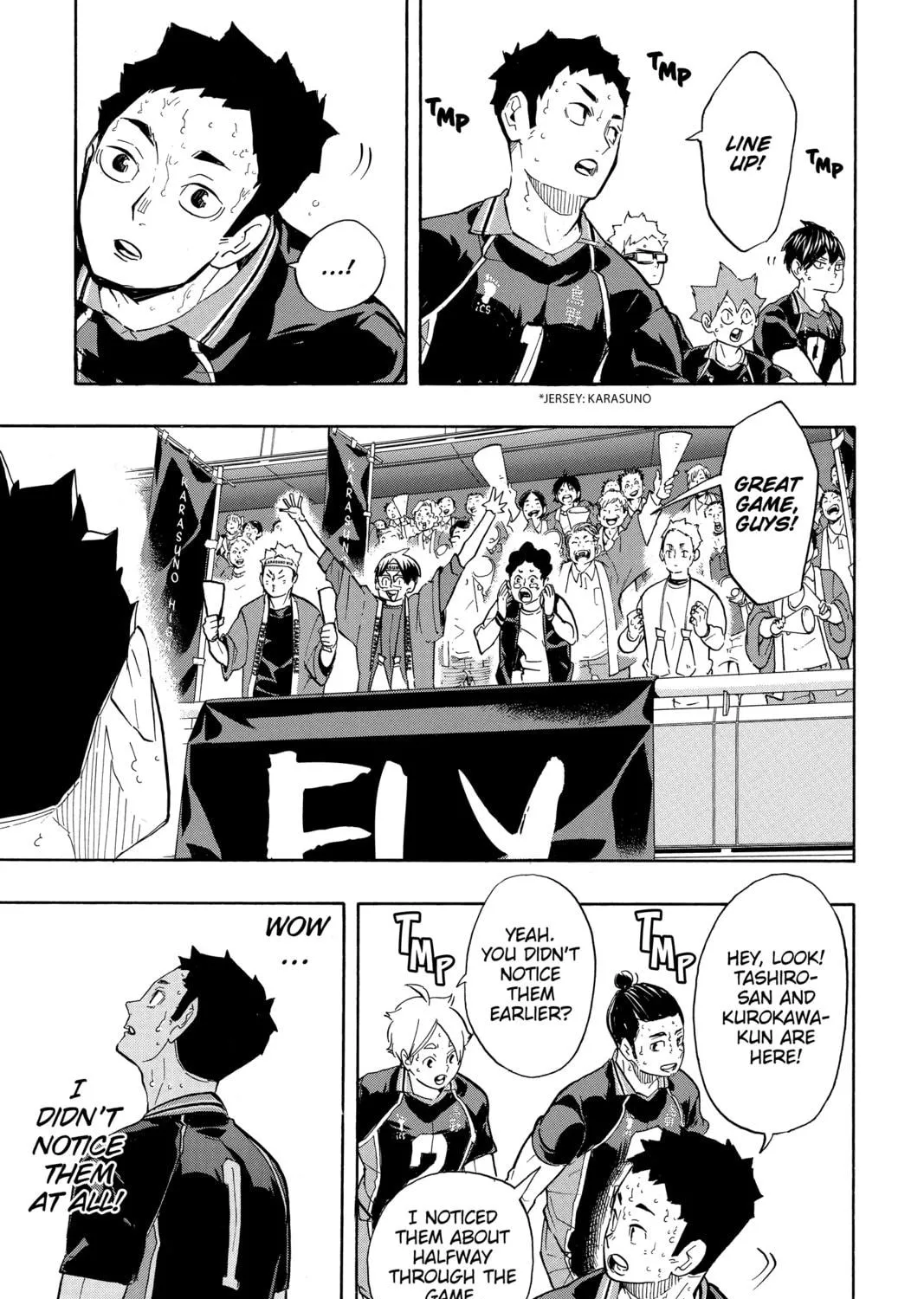 Read Haikyu!! chapter 243 image 8 on Lezhin