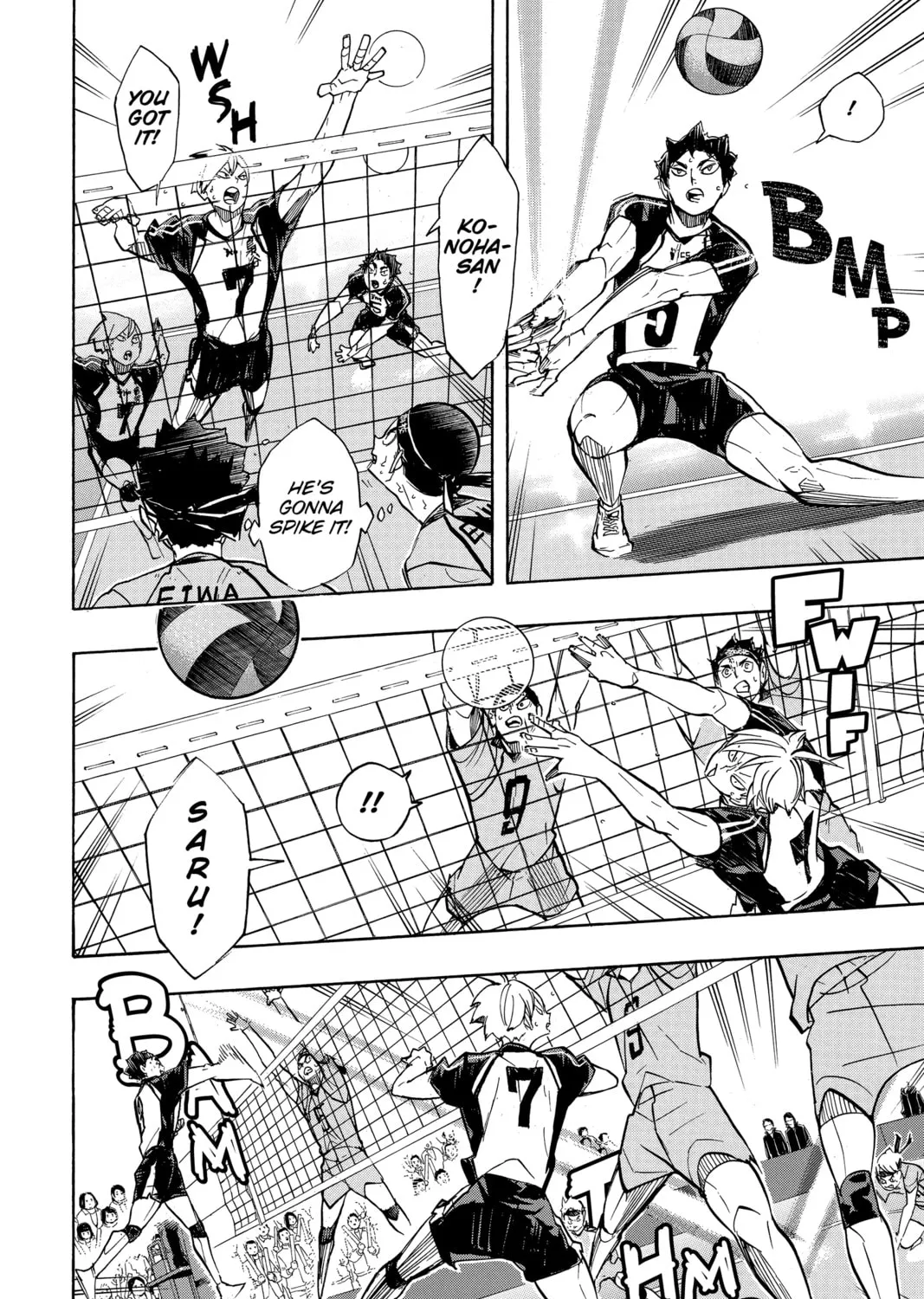 Read Haikyu!! chapter 244 image 14 on Lezhin
