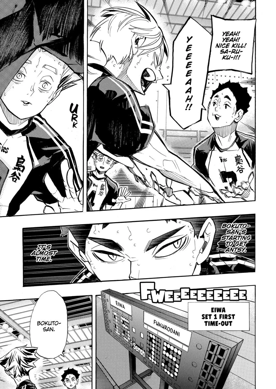Read Haikyu!! chapter 244 image 16 on Lezhin