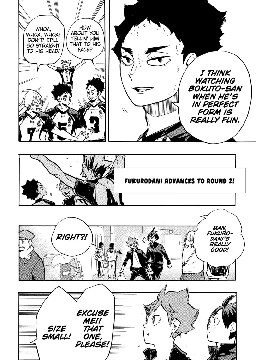 Read Haikyu!! chapter 244 image 34 on Lezhin