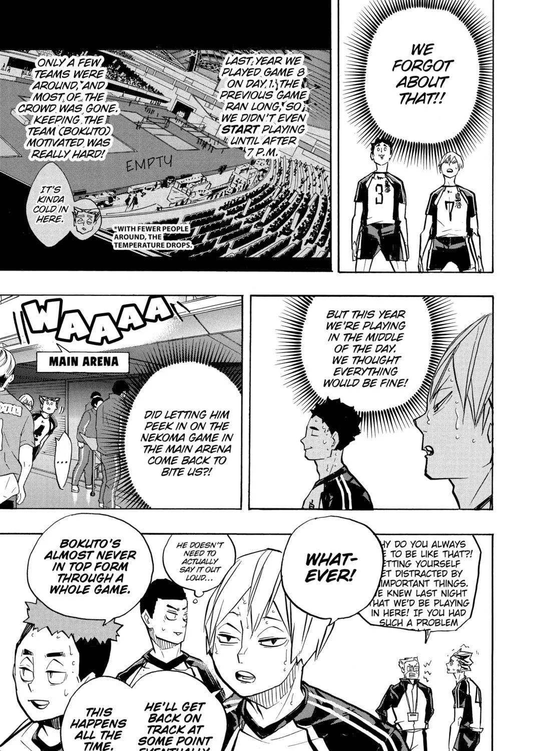Read Haikyu!! chapter 244 image 8 on Lezhin