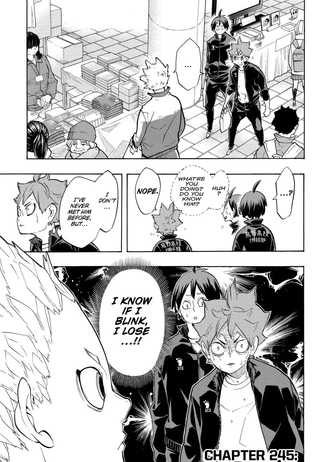 Read Haikyu!! chapter 245 image 0 on Lezhin