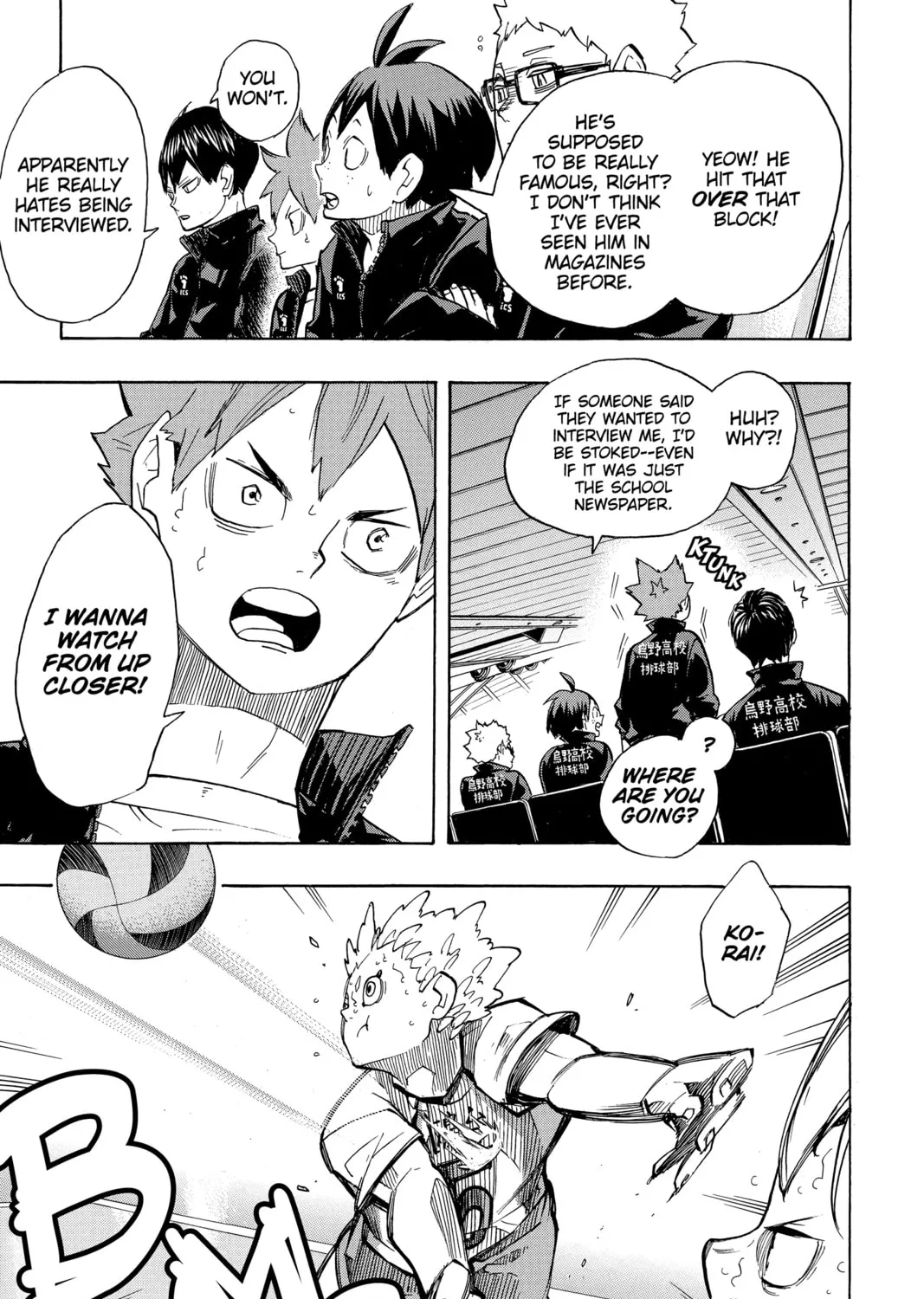 Read Haikyu!! chapter 245 image 12 on Lezhin