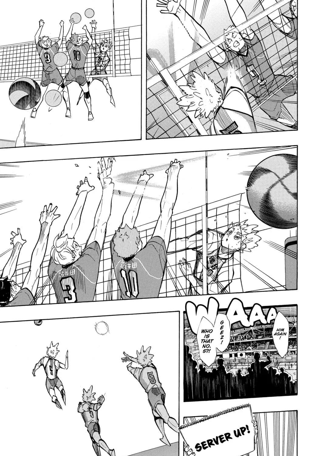 Read Haikyu!! chapter 245 image 16 on Lezhin