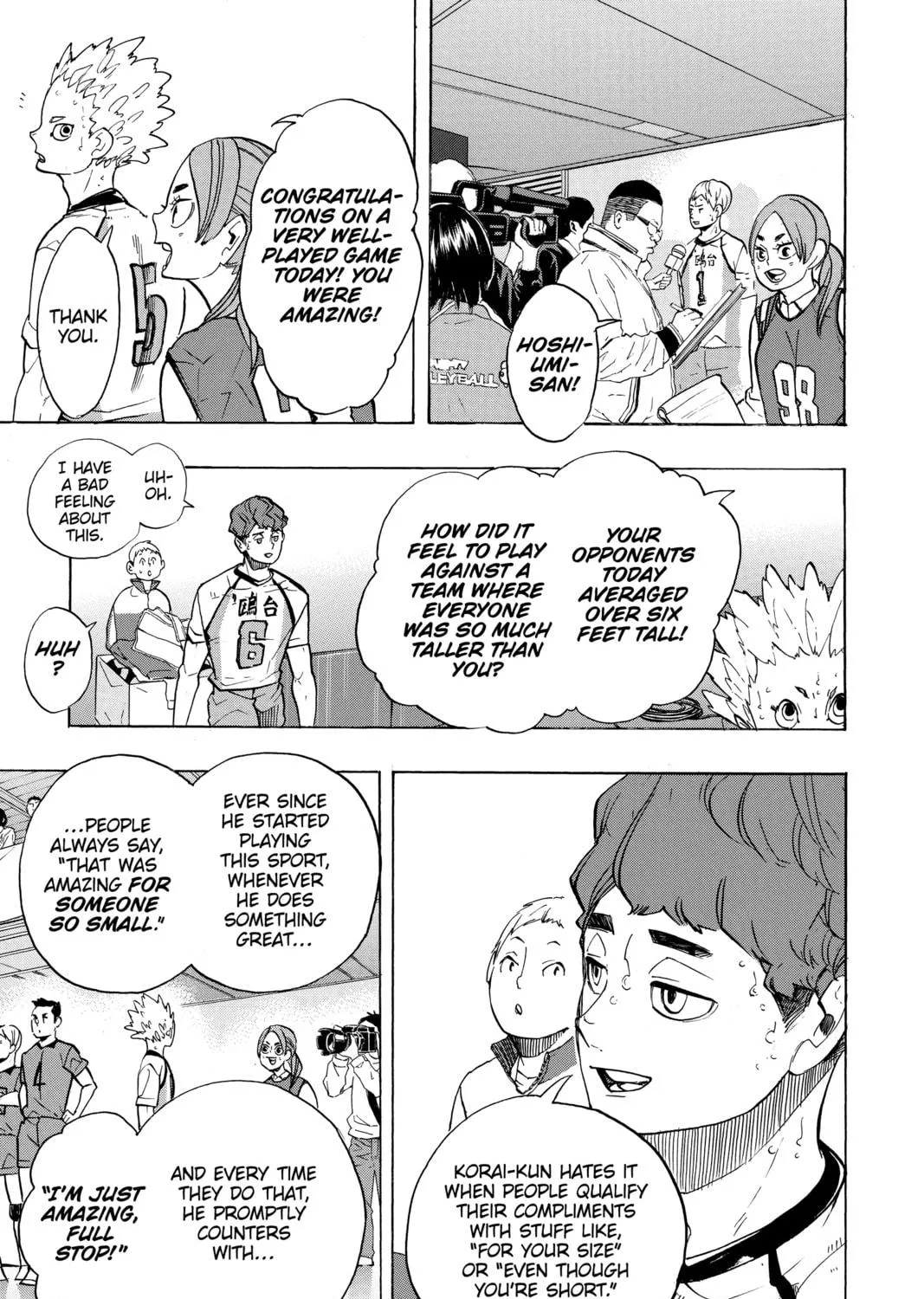 Read Haikyu!! chapter 245 image 22 on Lezhin
