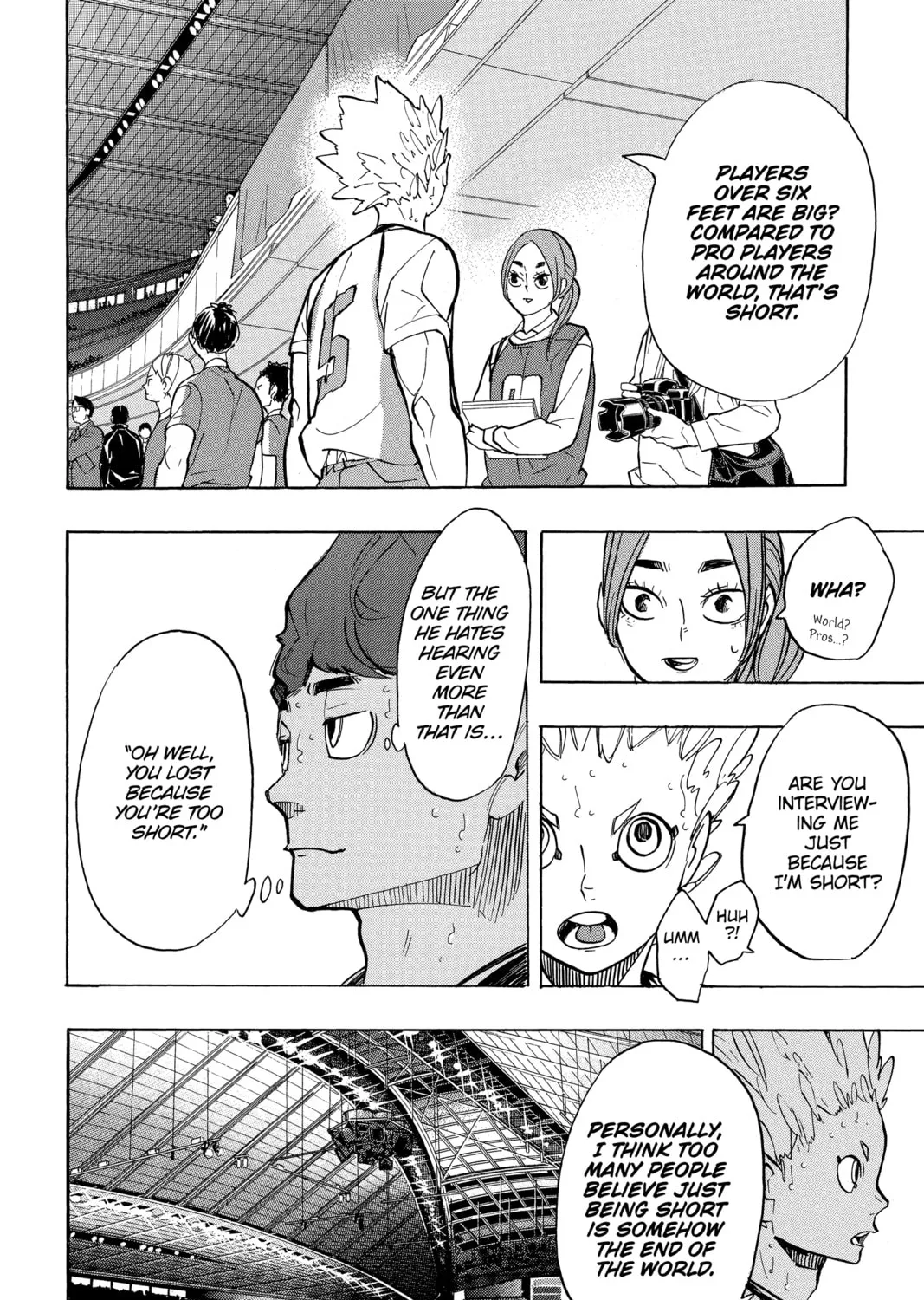 Read Haikyu!! chapter 245 image 24 on Lezhin