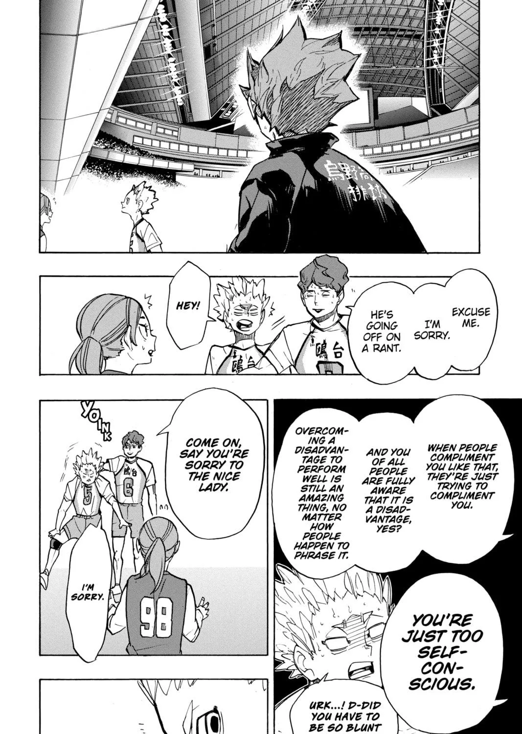 Read Haikyu!! chapter 245 image 28 on Lezhin