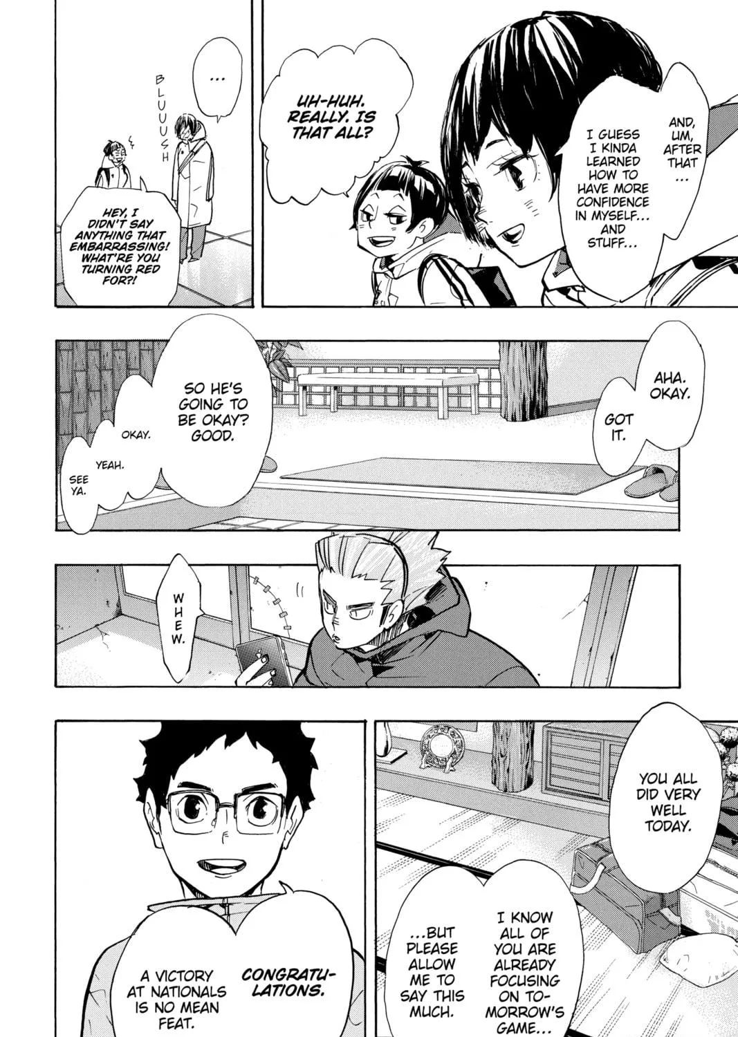 Read Haikyu!! chapter 246 image 18 on Lezhin