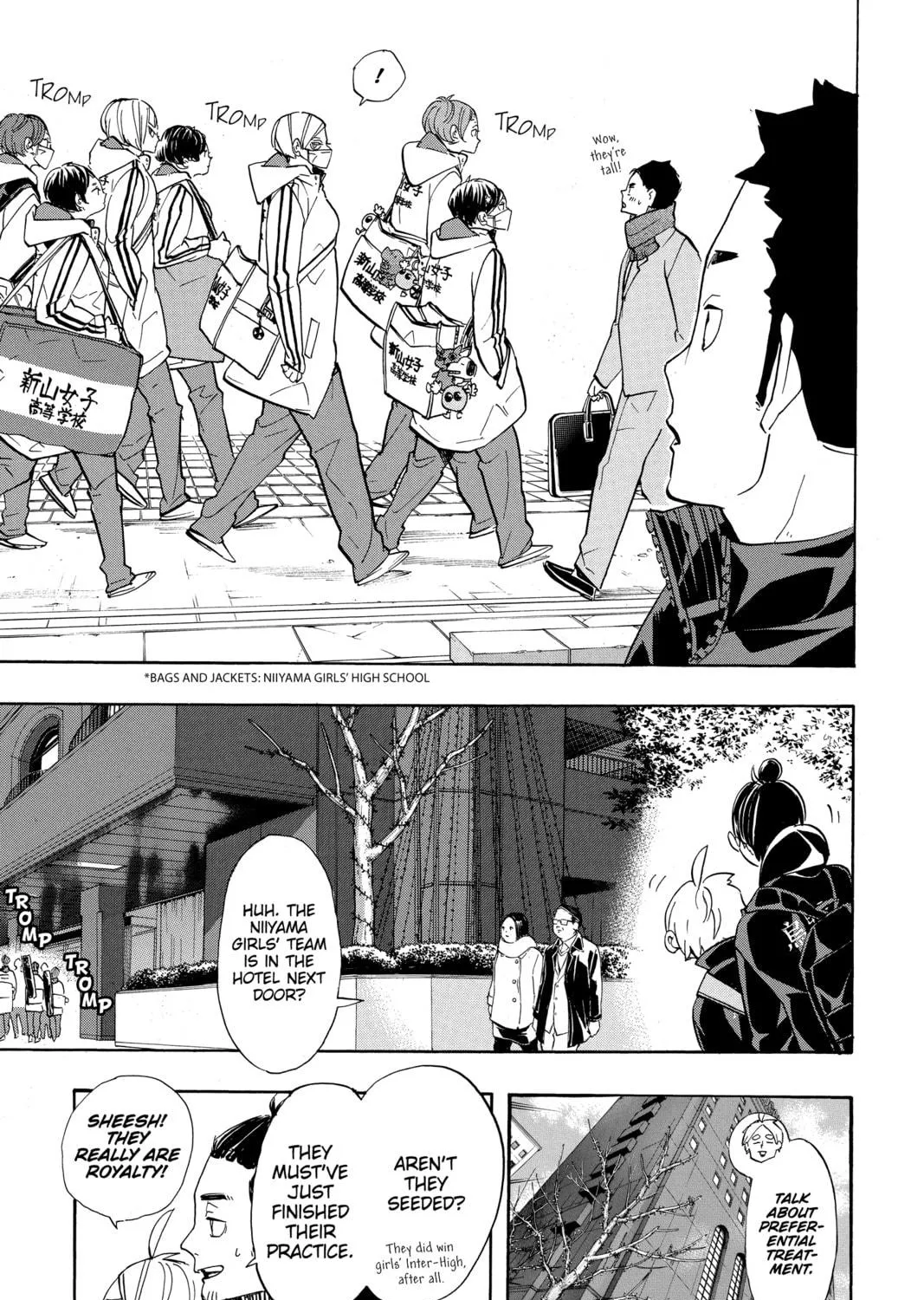 Read Haikyu!! chapter 246 image 8 on Lezhin
