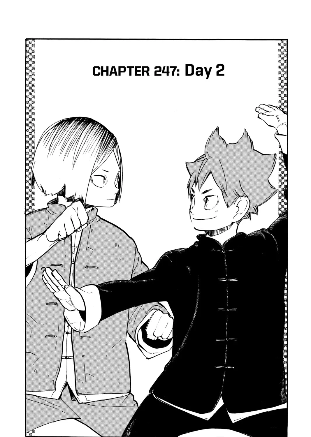 Read Haikyu!! chapter 247 image 0 on Lezhin