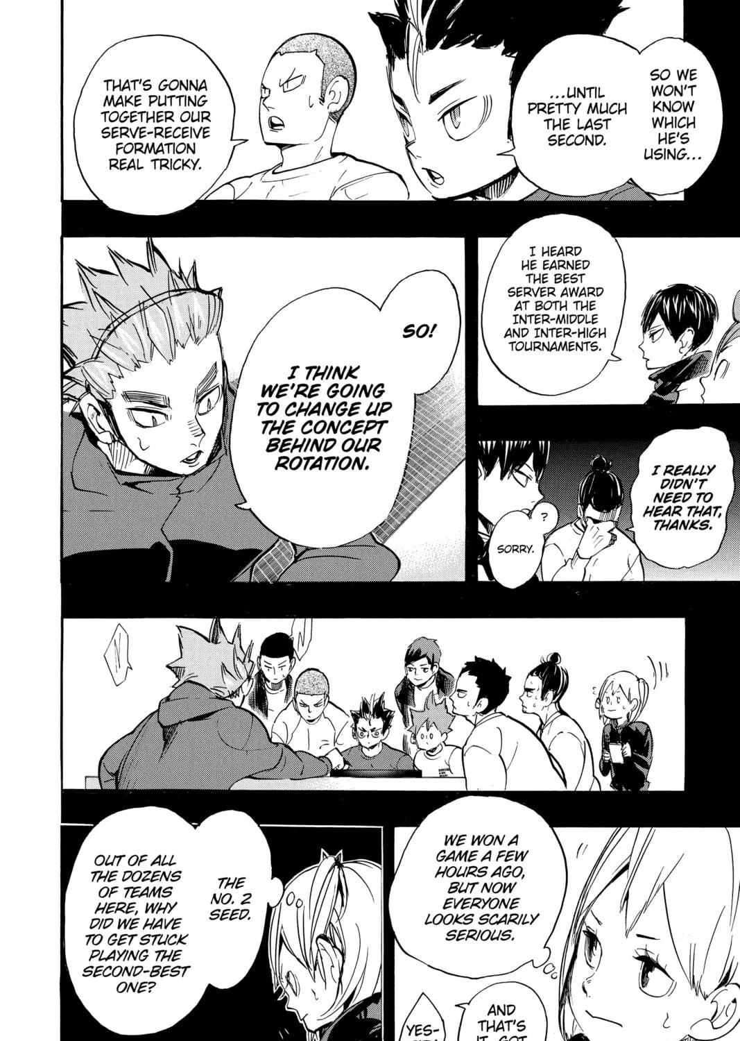 Read Haikyu!! chapter 247 image 18 on Lezhin
