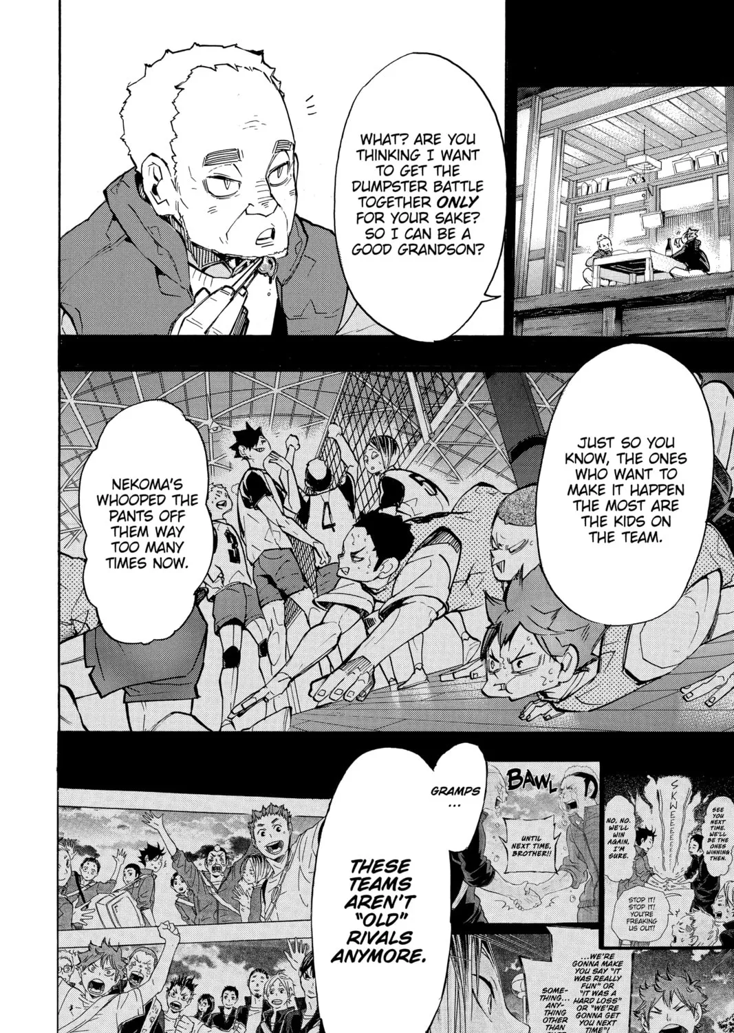 Read Haikyu!! chapter 247 image 6 on Lezhin