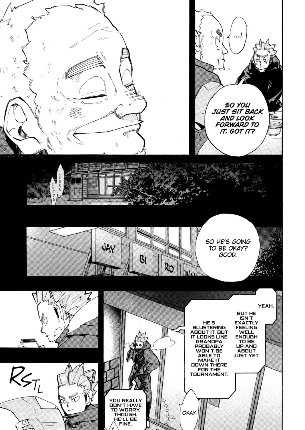 Read Haikyu!! chapter 247 image 8 on Lezhin