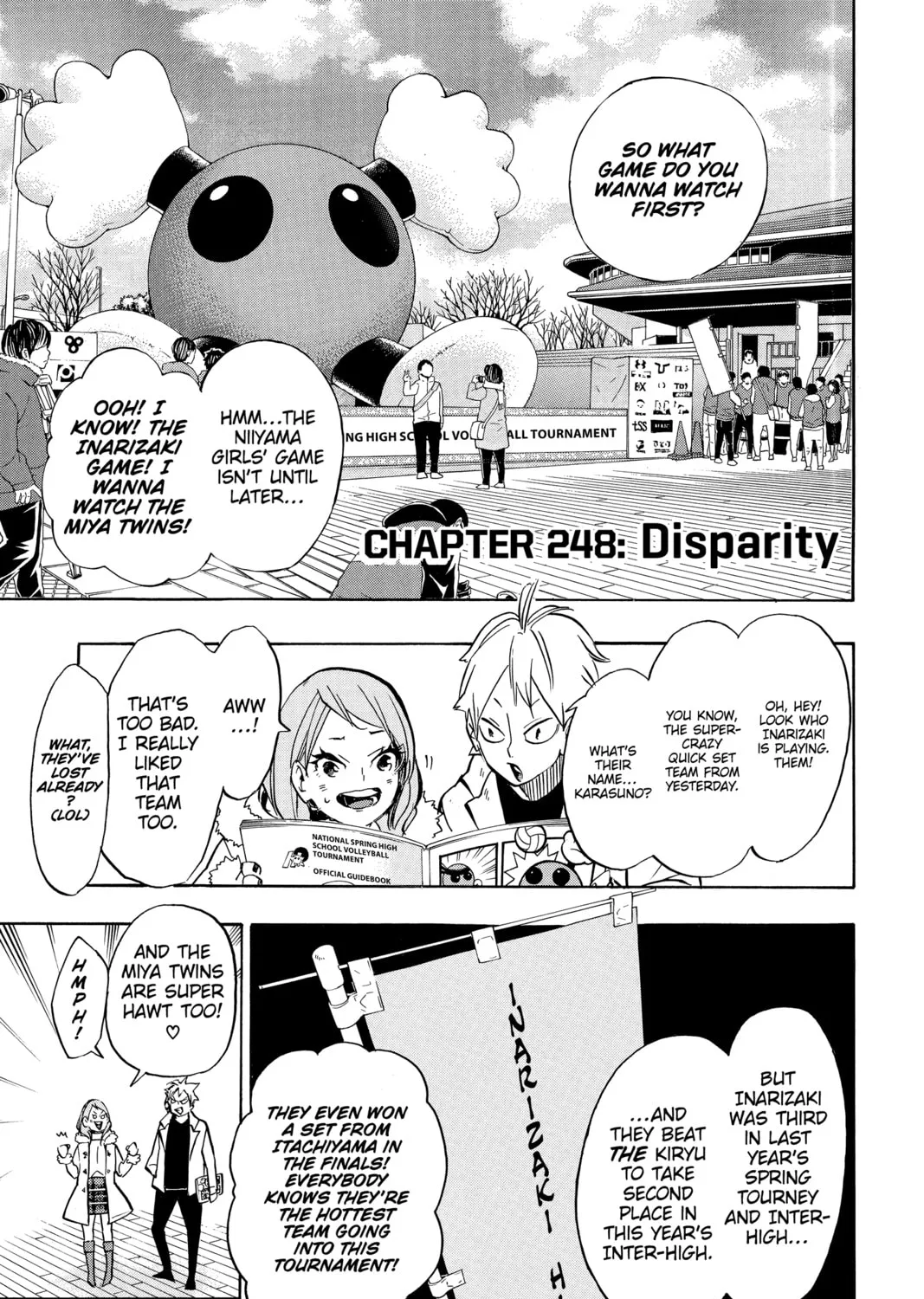 Read Haikyu!! chapter 248 image 0 on Lezhin