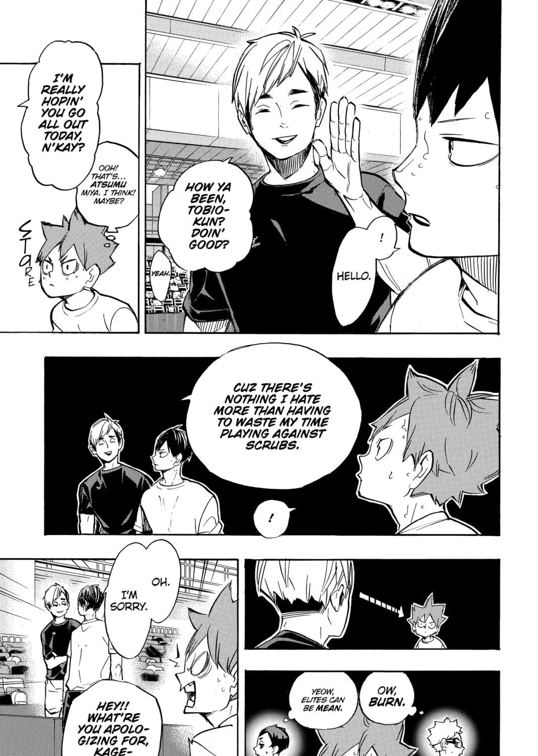 Read Haikyu!! chapter 248 image 16 on Lezhin