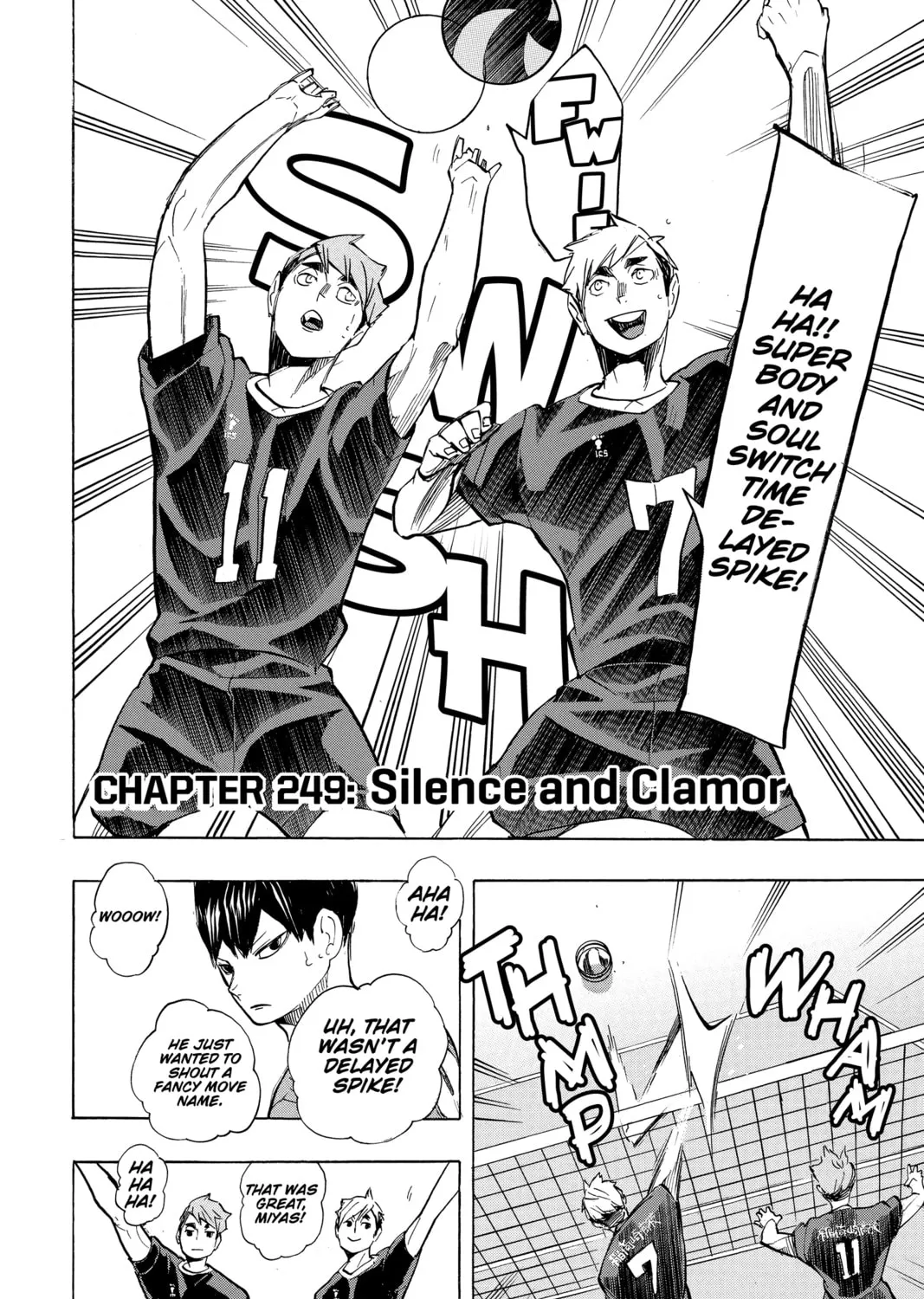 Read Haikyu!! chapter 249 image 2 on Lezhin