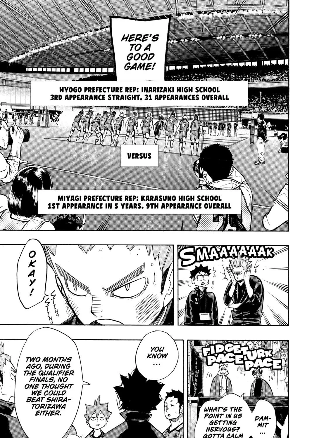 Read Haikyu!! chapter 249 image 8 on Lezhin